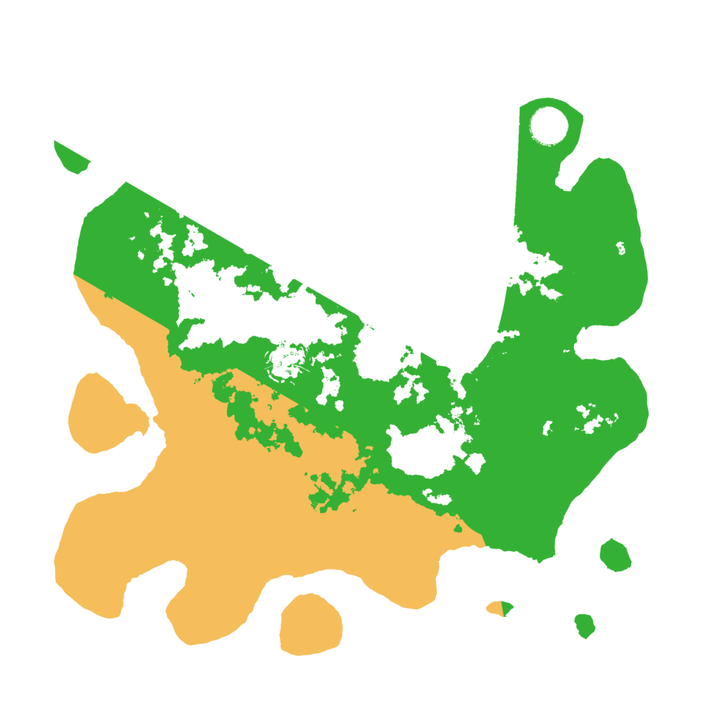 Biome Rust Map: Barren, Size: 3300, Seed: 1908617785