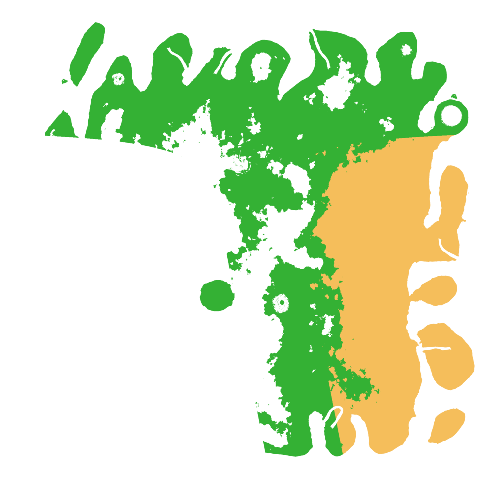 Biome Rust Map: Procedural Map, Size: 4350, Seed: 1382523
