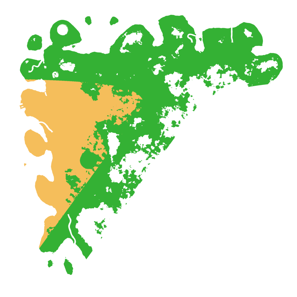 Biome Rust Map: Procedural Map, Size: 4800, Seed: 1355373578