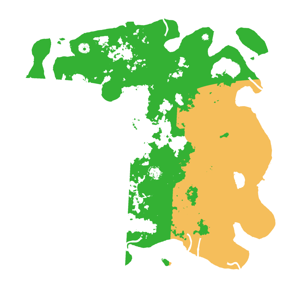 Biome Rust Map: Procedural Map, Size: 4000, Seed: 198765