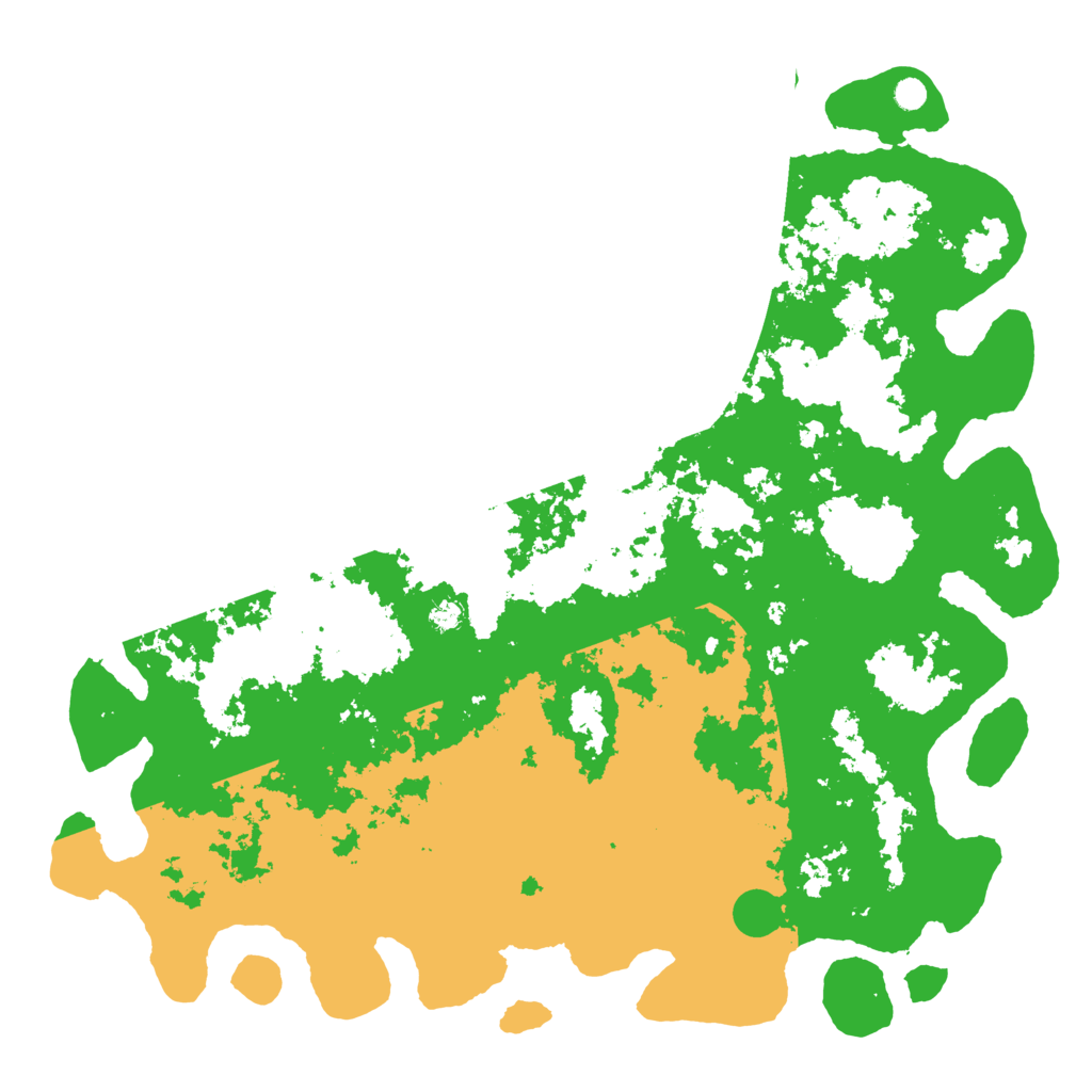 Biome Rust Map: Barren, Size: 6000, Seed: 14000