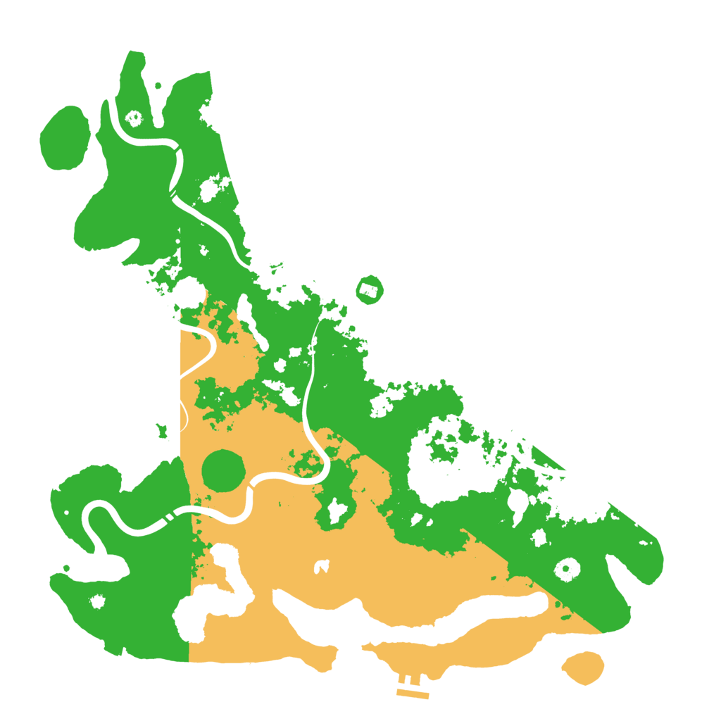 Biome Rust Map: Procedural Map, Size: 4500, Seed: 577166376