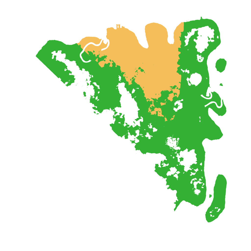 Biome Rust Map: Procedural Map, Size: 4000, Seed: 702804896