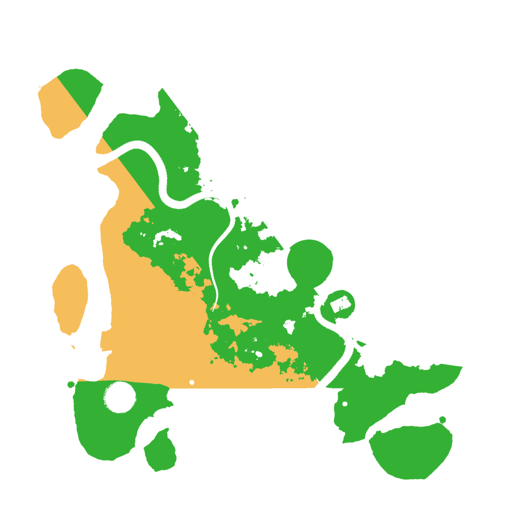 Biome Rust Map: Procedural Map, Size: 3000, Seed: 167347596