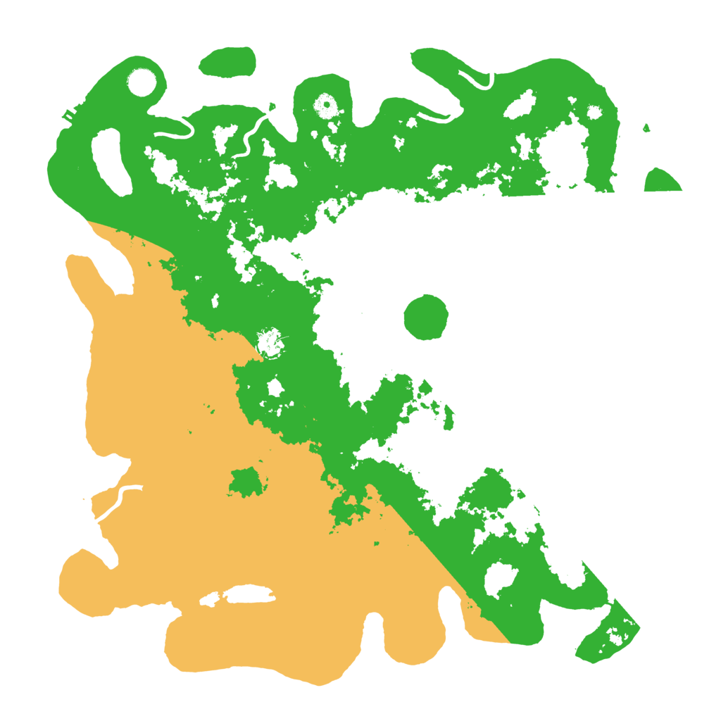 Biome Rust Map: Procedural Map, Size: 4500, Seed: 823483