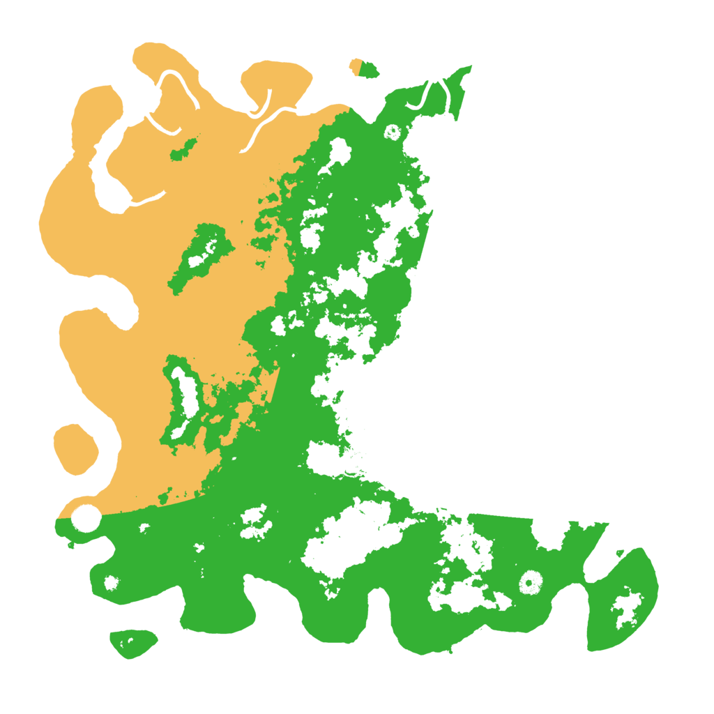 Biome Rust Map: Procedural Map, Size: 4500, Seed: 53269