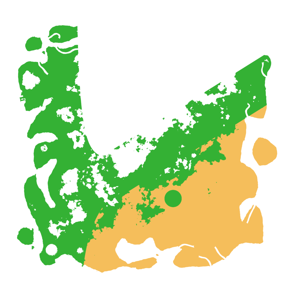 Biome Rust Map: Procedural Map, Size: 4500, Seed: 105185656