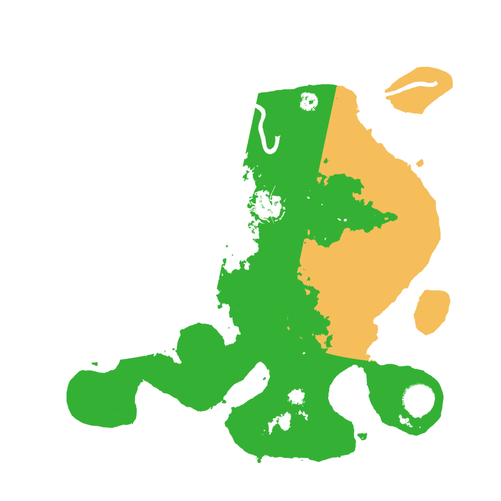 Biome Rust Map: Procedural Map, Size: 2800, Seed: 766074359