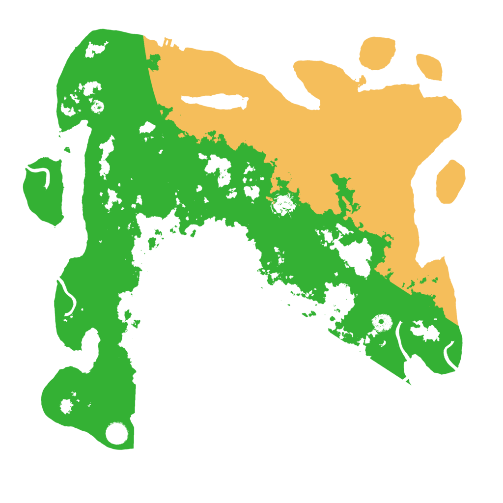 Biome Rust Map: Procedural Map, Size: 4000, Seed: 29593058