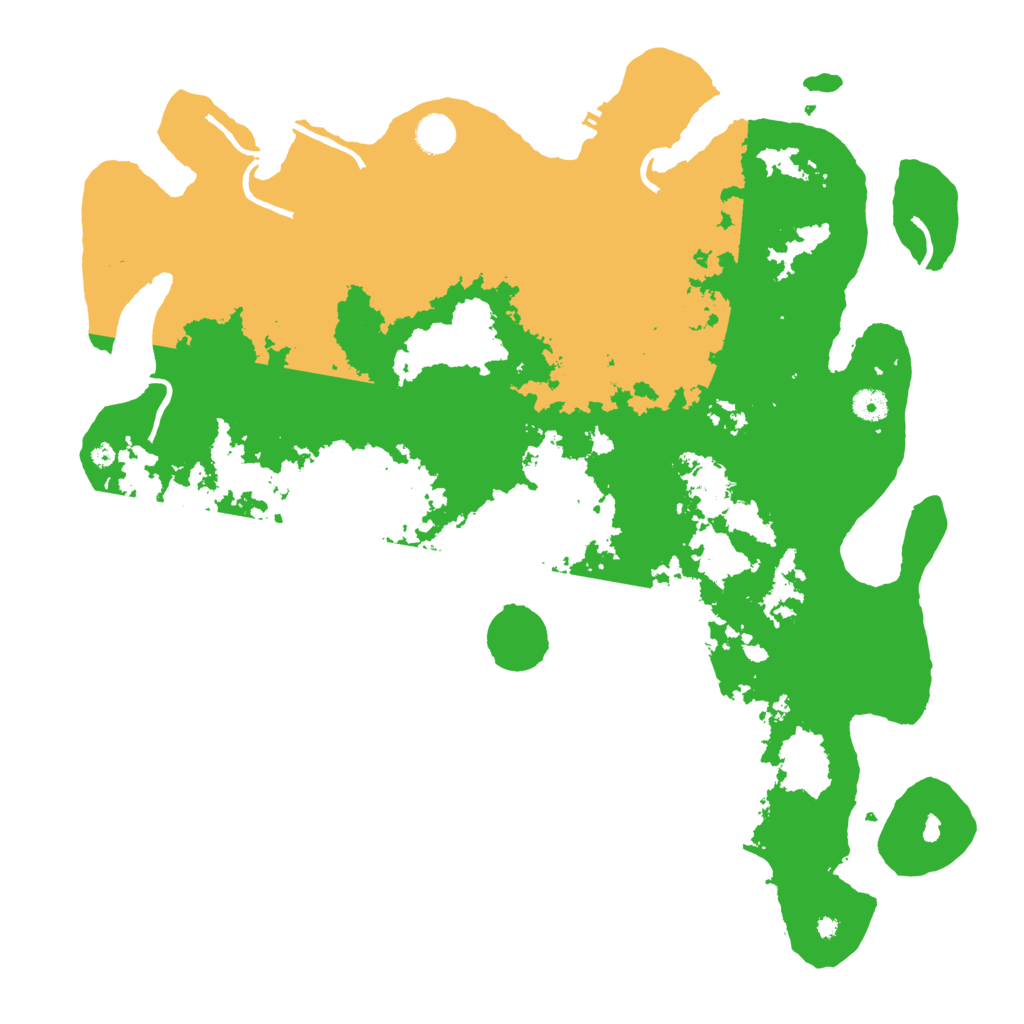 Biome Rust Map: Procedural Map, Size: 4500, Seed: 411766700