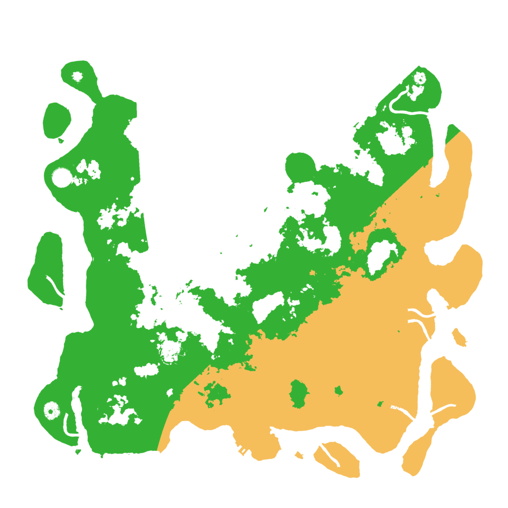 Biome Rust Map: Procedural Map, Size: 4500, Seed: 800850