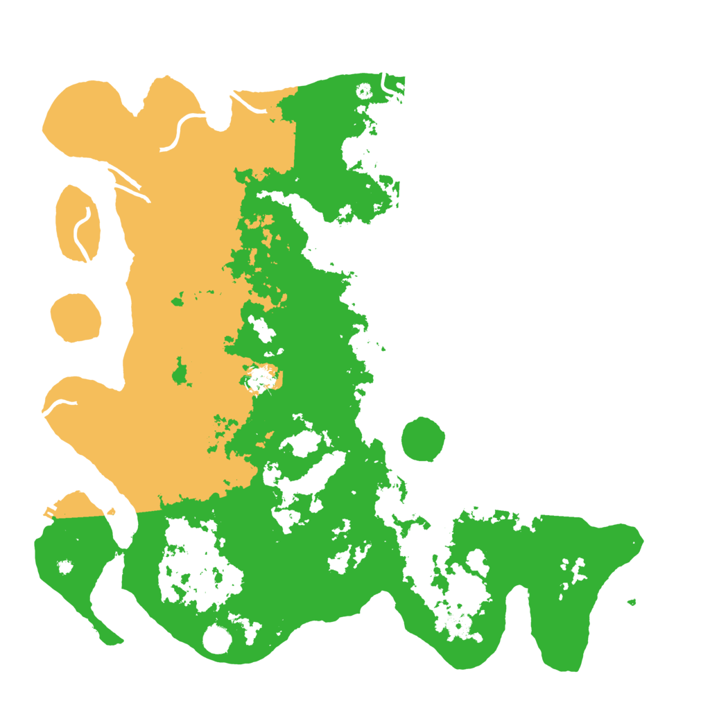Biome Rust Map: Procedural Map, Size: 4500, Seed: 509266343