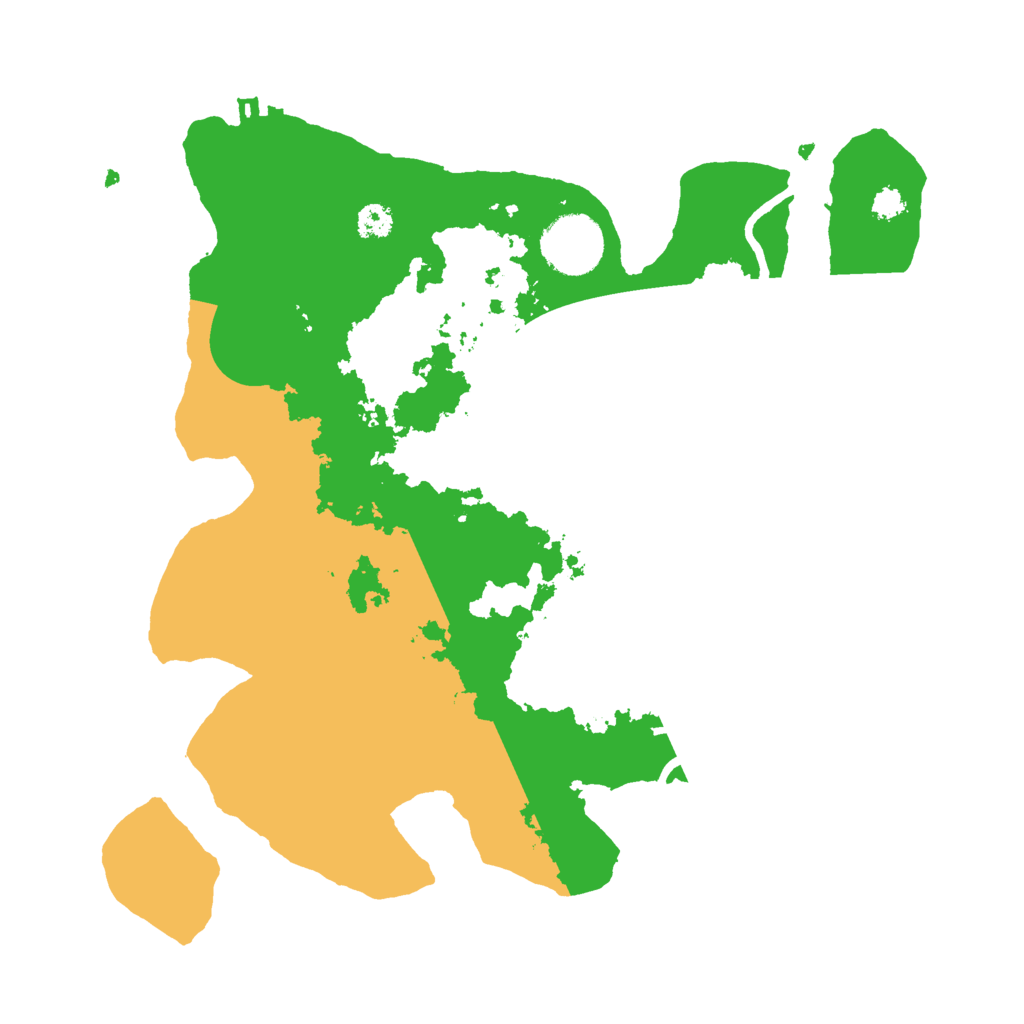 Biome Rust Map: Procedural Map, Size: 3000, Seed: 55673