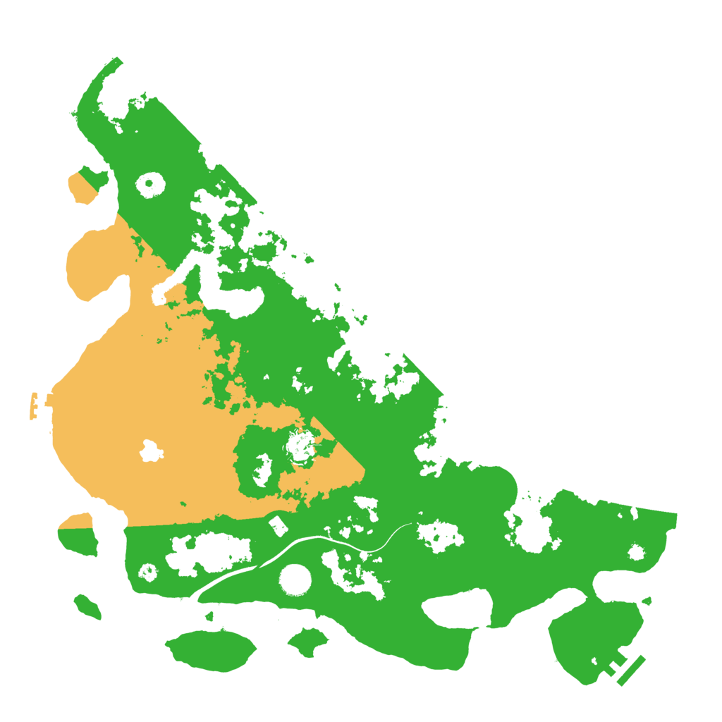 Biome Rust Map: Procedural Map, Size: 4000, Seed: 24959810
