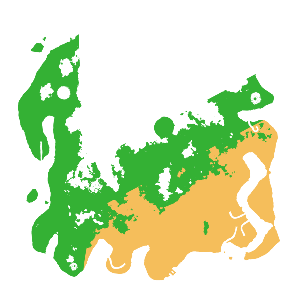 Biome Rust Map: Procedural Map, Size: 4000, Seed: 52627643