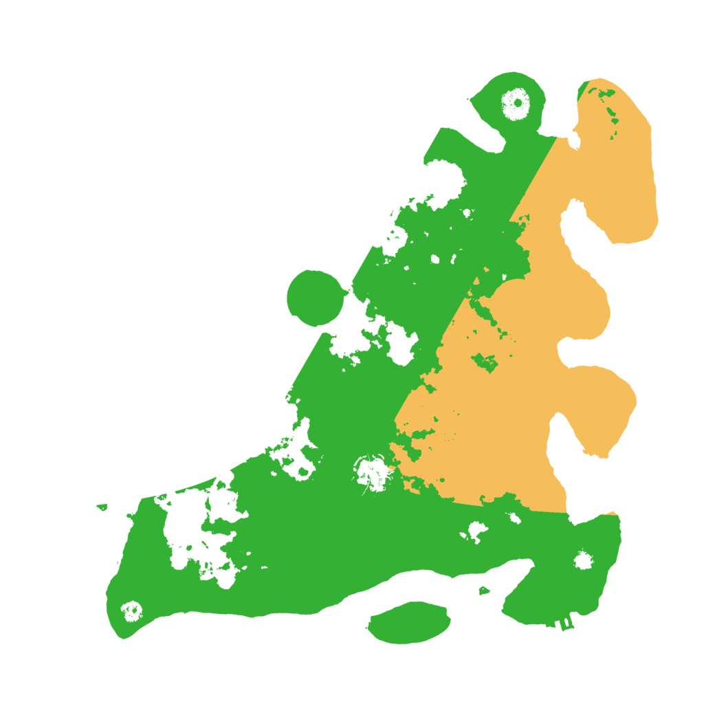 Biome Rust Map: Procedural Map, Size: 3500, Seed: 31121025