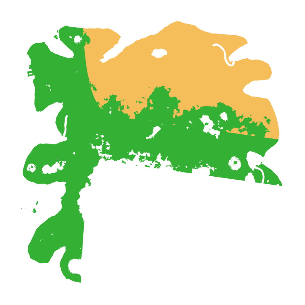 Biome Rust Map: Procedural Map, Size: 3600, Seed: 351232394