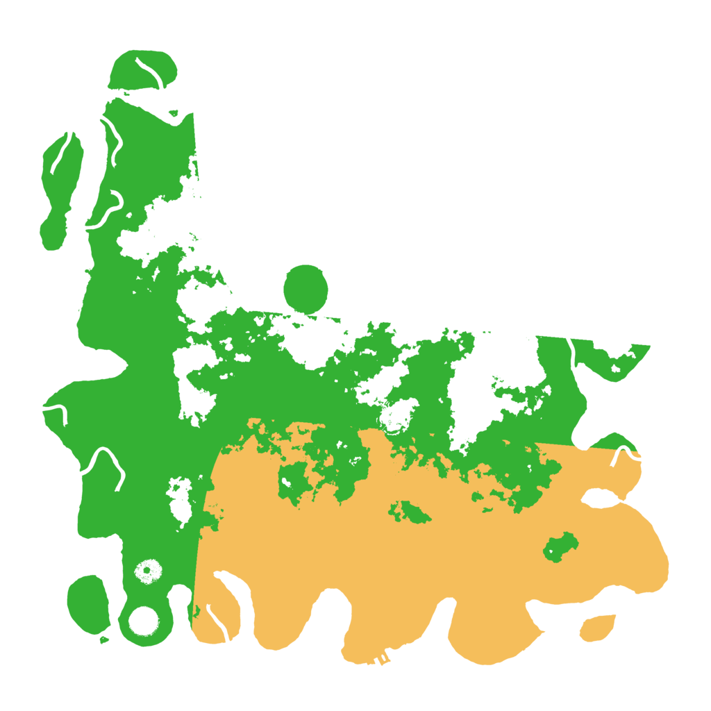 Biome Rust Map: Procedural Map, Size: 4250, Seed: 152395184