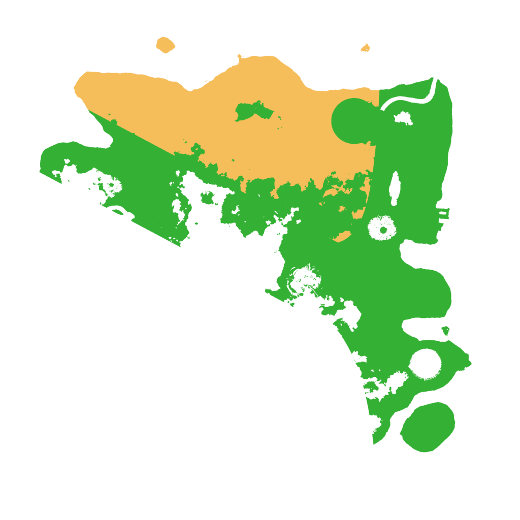 Biome Rust Map: Procedural Map, Size: 3000, Seed: 1893297167