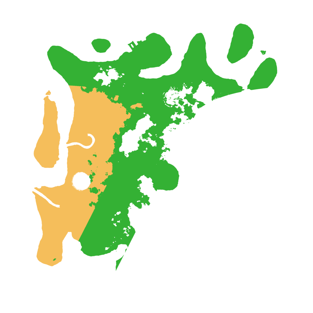 Biome Rust Map: Procedural Map, Size: 3081, Seed: 20000