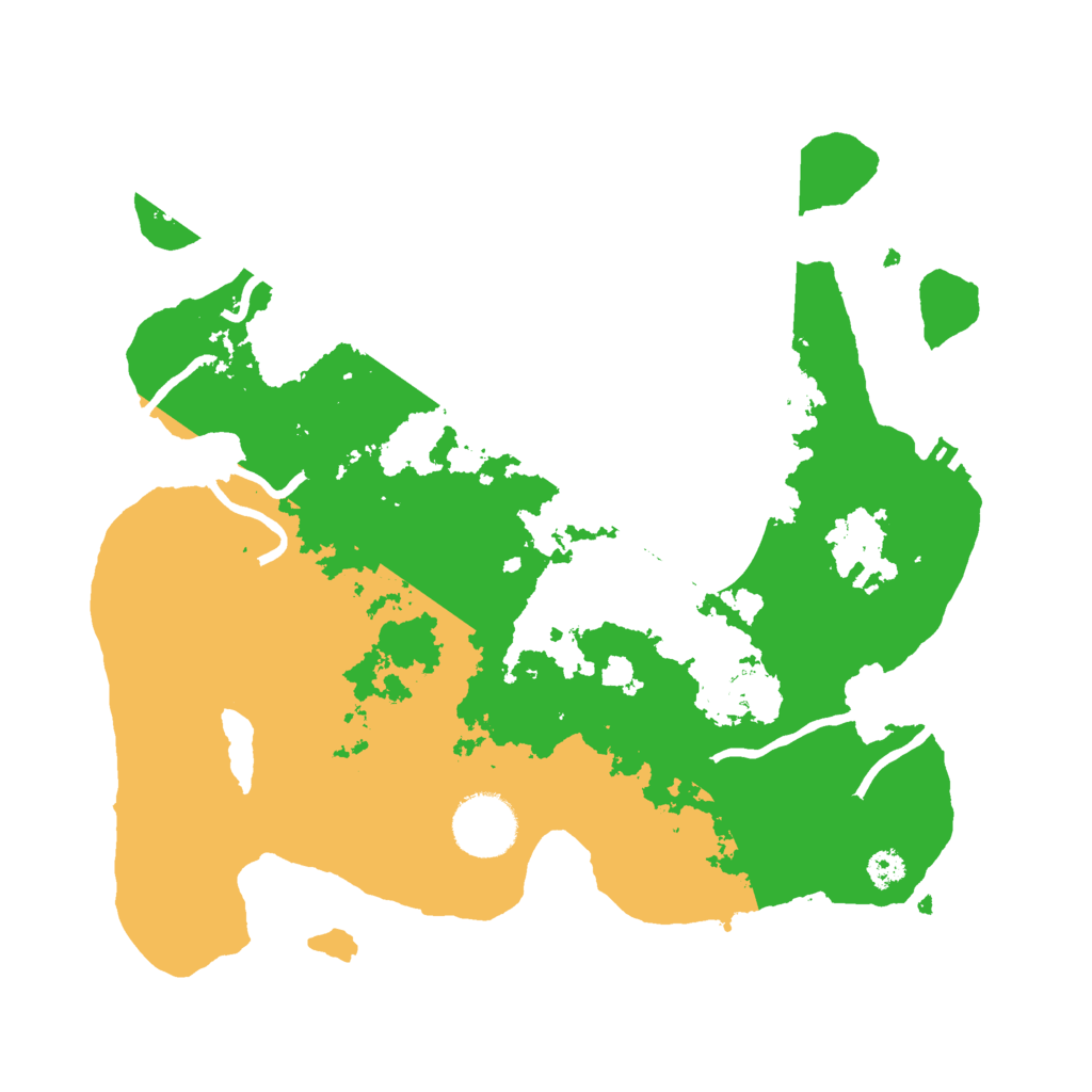 Biome Rust Map: Procedural Map, Size: 3000, Seed: 1788067590