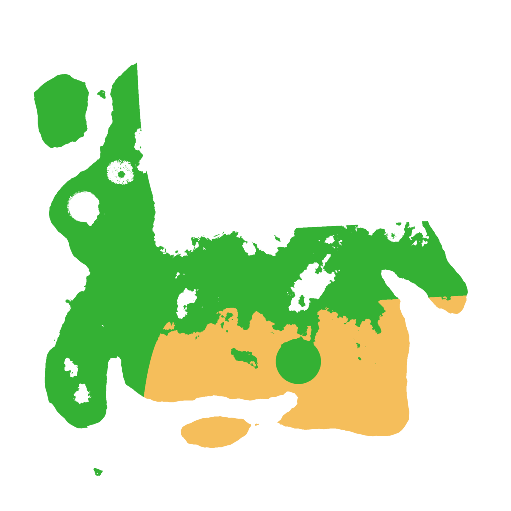 Biome Rust Map: Procedural Map, Size: 3000, Seed: 718536