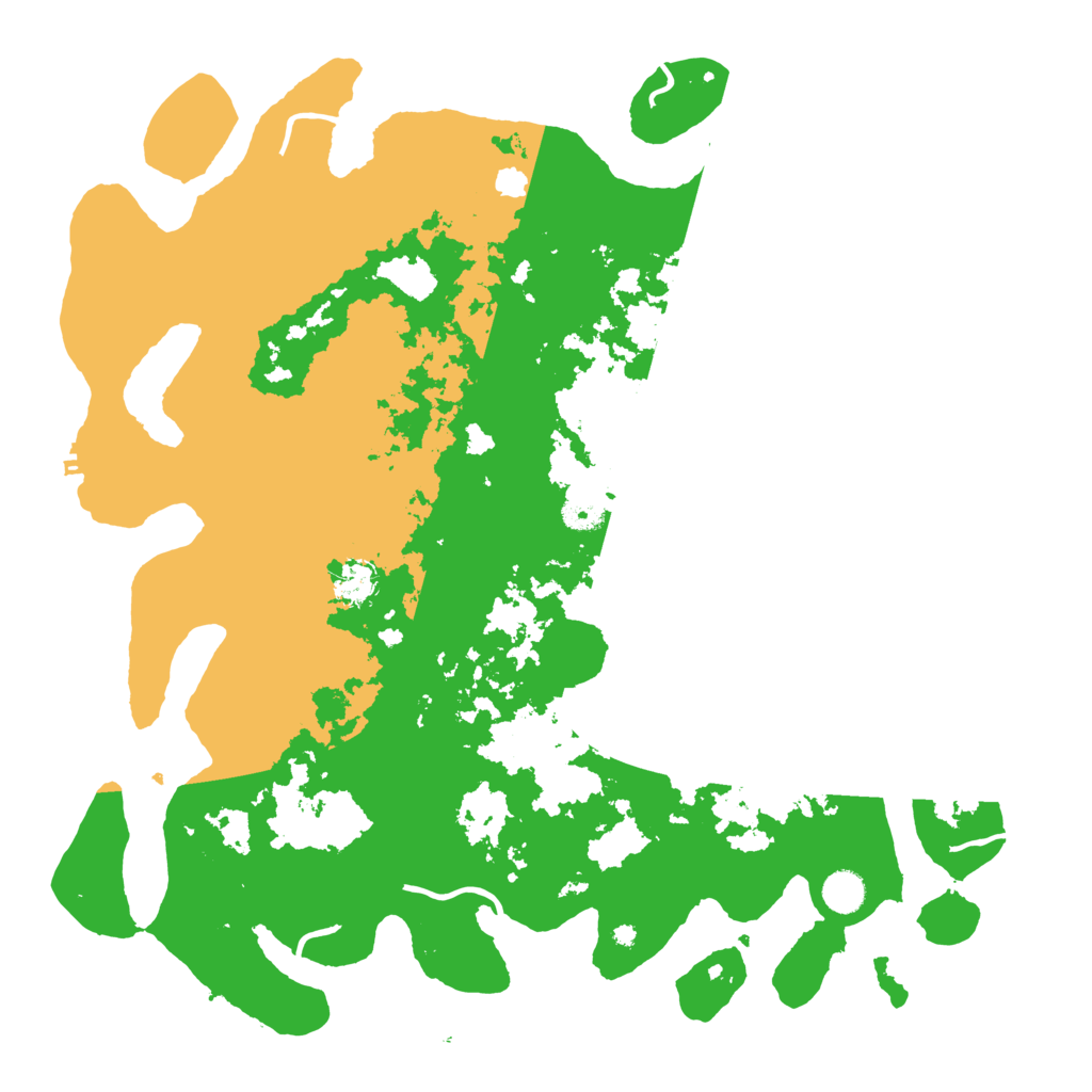 Biome Rust Map: Procedural Map, Size: 4500, Seed: 1052023