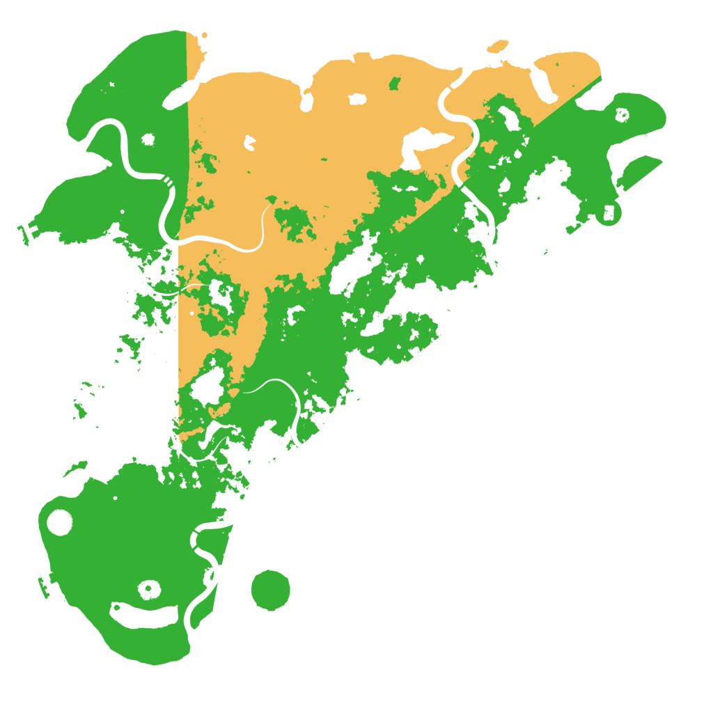 Biome Rust Map: Procedural Map, Size: 5000, Seed: 917948281