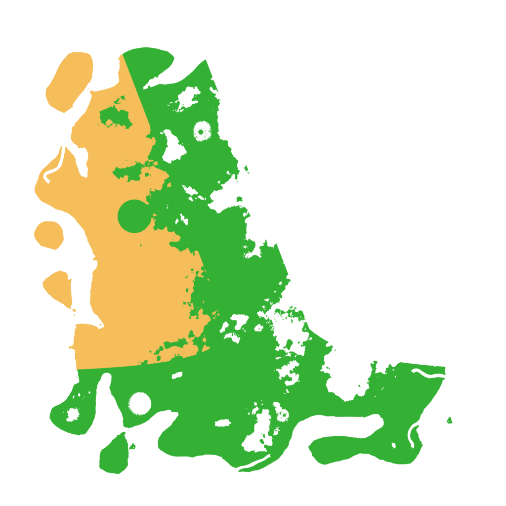 Biome Rust Map: Procedural Map, Size: 4000, Seed: 1275281142
