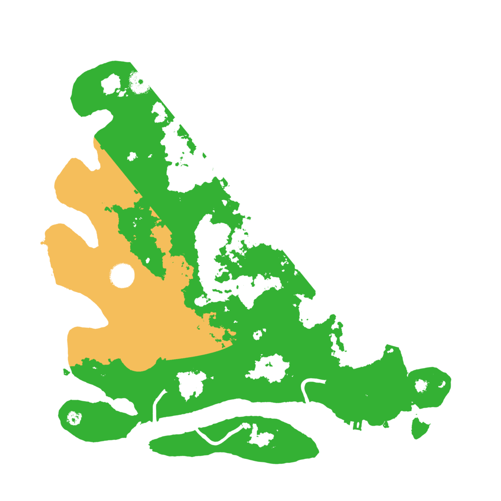 Biome Rust Map: Procedural Map, Size: 3600, Seed: 2050860230