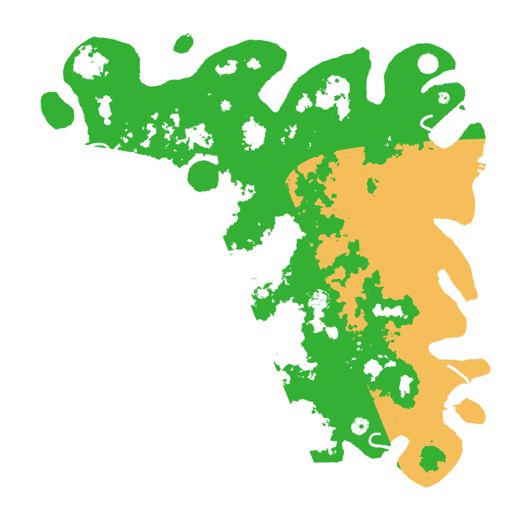 Biome Rust Map: Procedural Map, Size: 4500, Seed: 34203