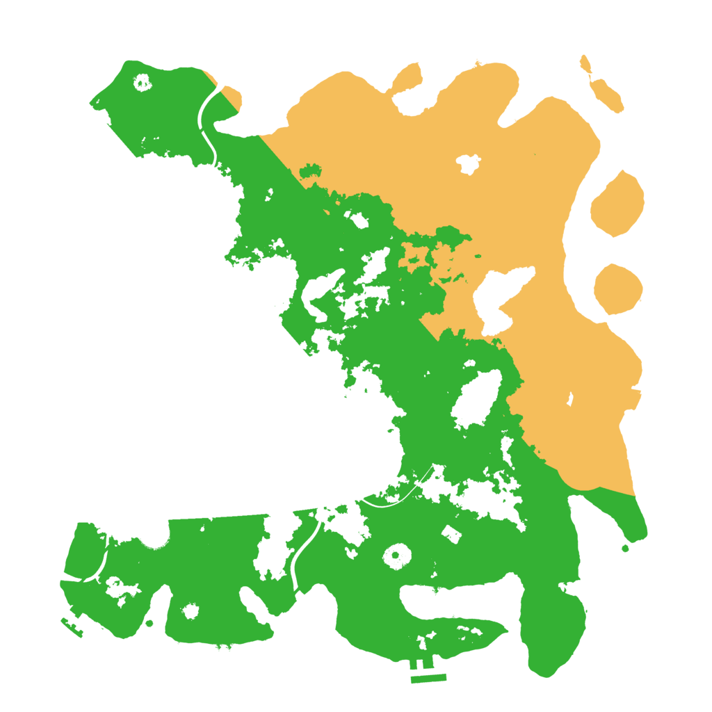 Biome Rust Map: Procedural Map, Size: 4050, Seed: 2056731553