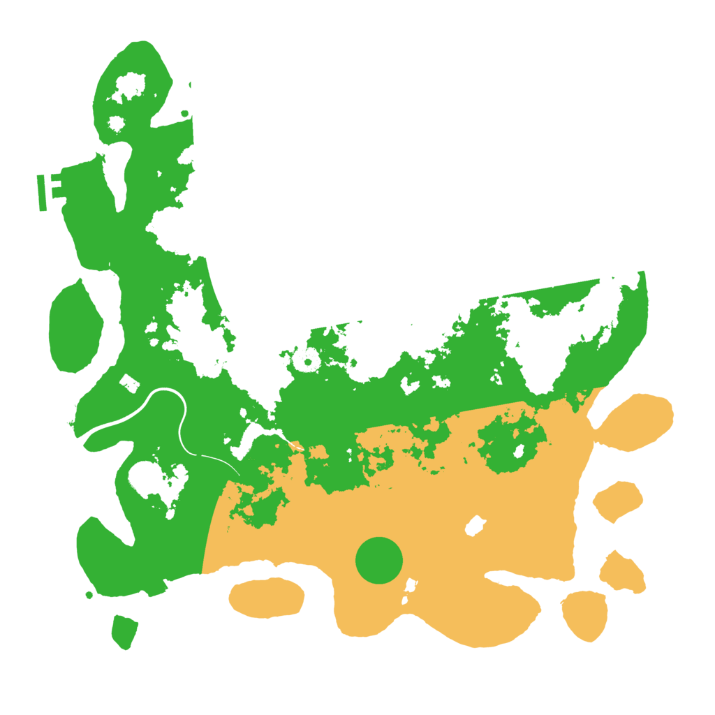 Biome Rust Map: Procedural Map, Size: 4000, Seed: 106242443