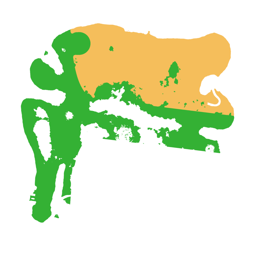 Biome Rust Map: Procedural Map, Size: 3000, Seed: 27875