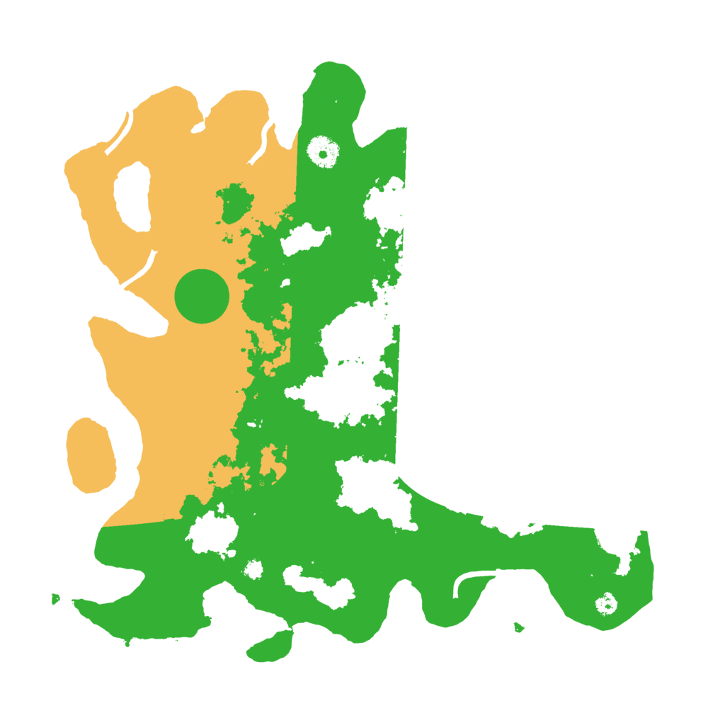 Biome Rust Map: Procedural Map, Size: 3500, Seed: 8207588