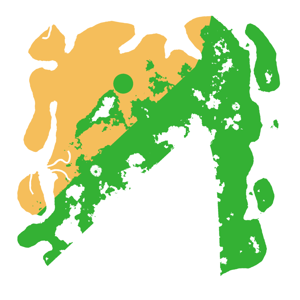 Biome Rust Map: Procedural Map, Size: 4000, Seed: 43612570