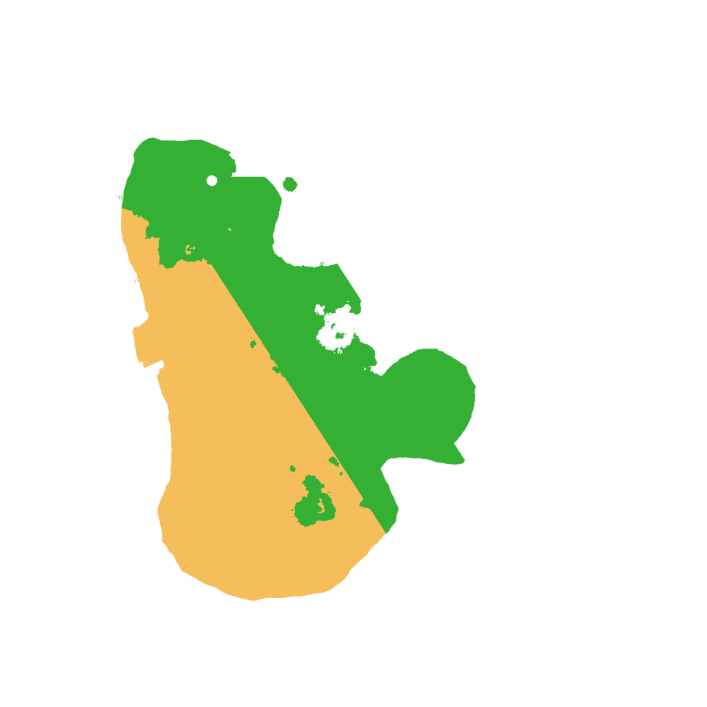 Biome Rust Map: Procedural Map, Size: 2000, Seed: 63447