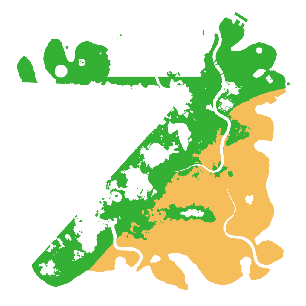Biome Rust Map: Procedural Map, Size: 4250, Seed: 1553150110