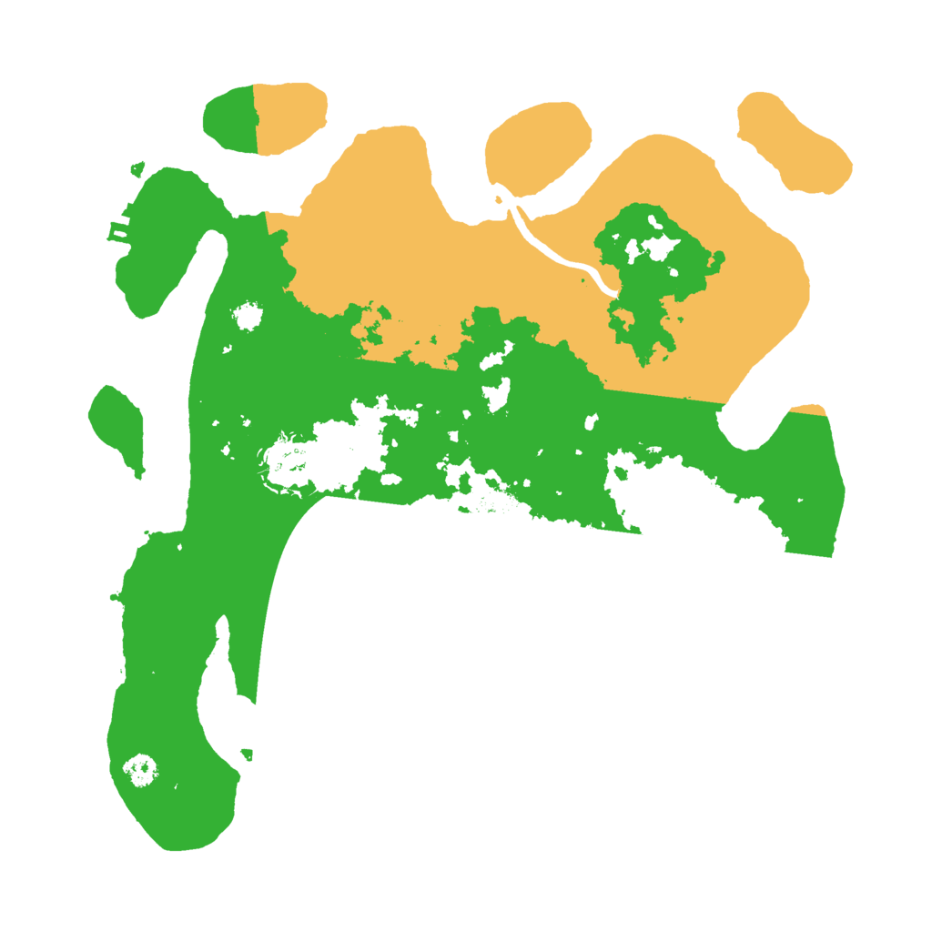 Biome Rust Map: Procedural Map, Size: 3000, Seed: 1776841473