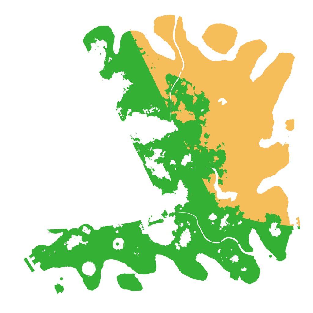 Biome Rust Map: Procedural Map, Size: 4000, Seed: 2053112328