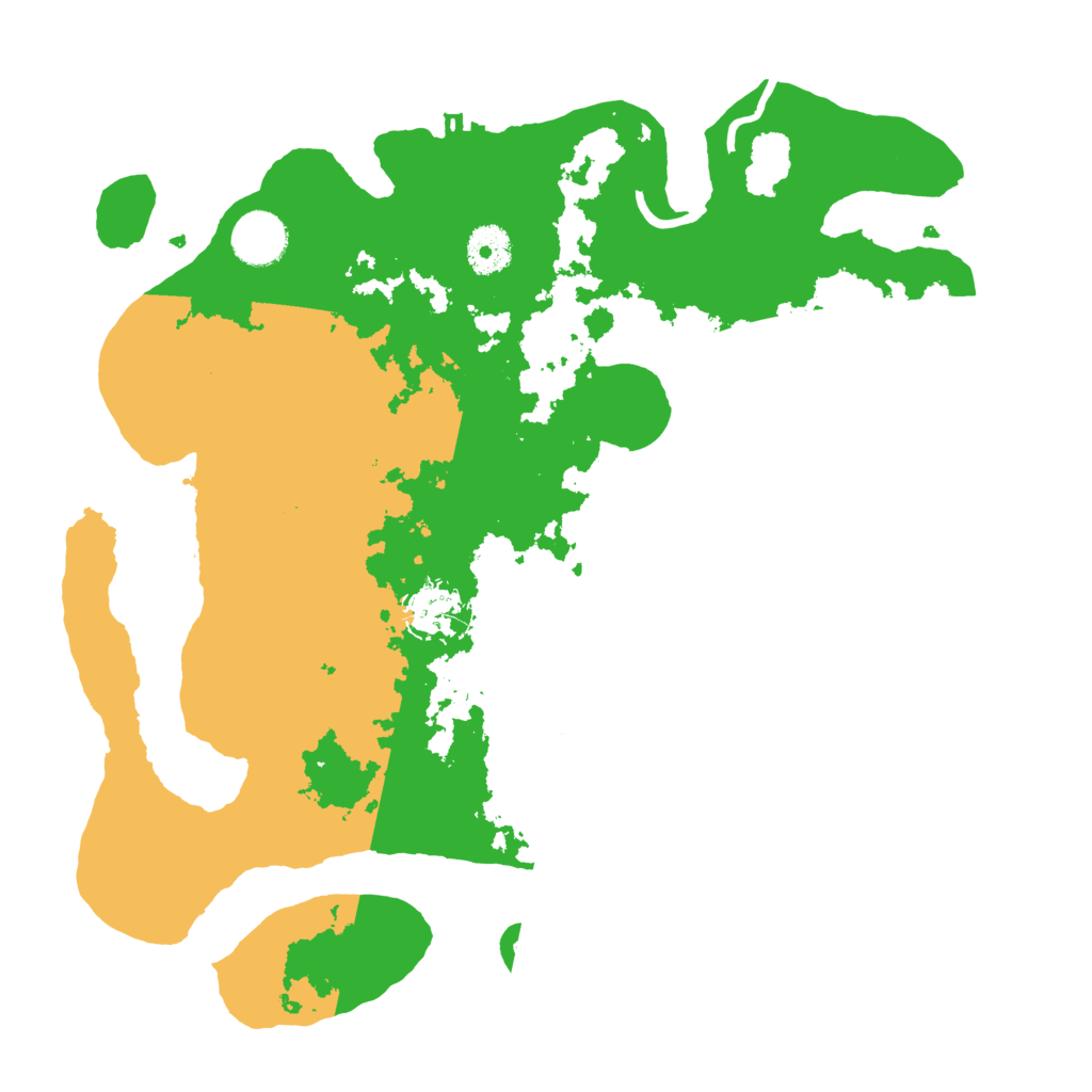 Biome Rust Map: Procedural Map, Size: 3500, Seed: 1268285352