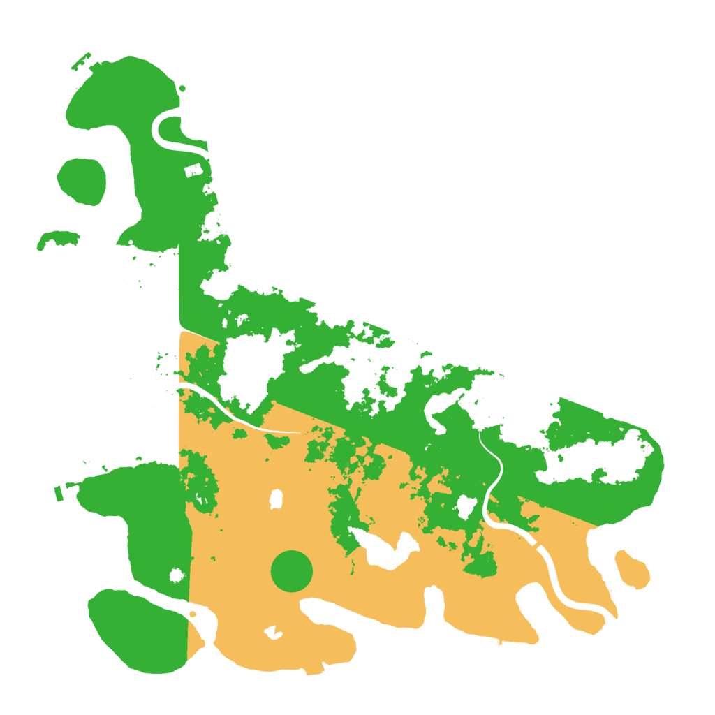Biome Rust Map: Procedural Map, Size: 4500, Seed: 178233657