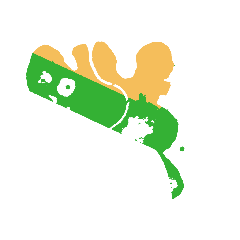 Biome Rust Map: Procedural Map, Size: 2000, Seed: 2008931834