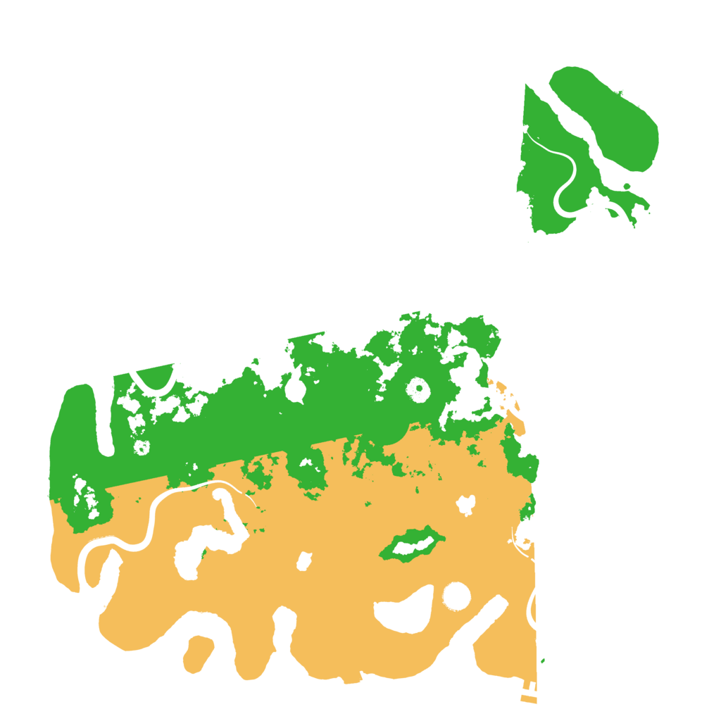 Biome Rust Map: Procedural Map, Size: 4500, Seed: 1723427004