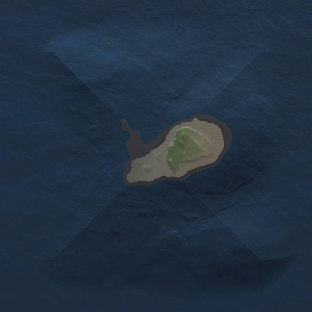 Rust Map: Procedural Map, Size: 1000, Seed: 21341, 3 Monuments