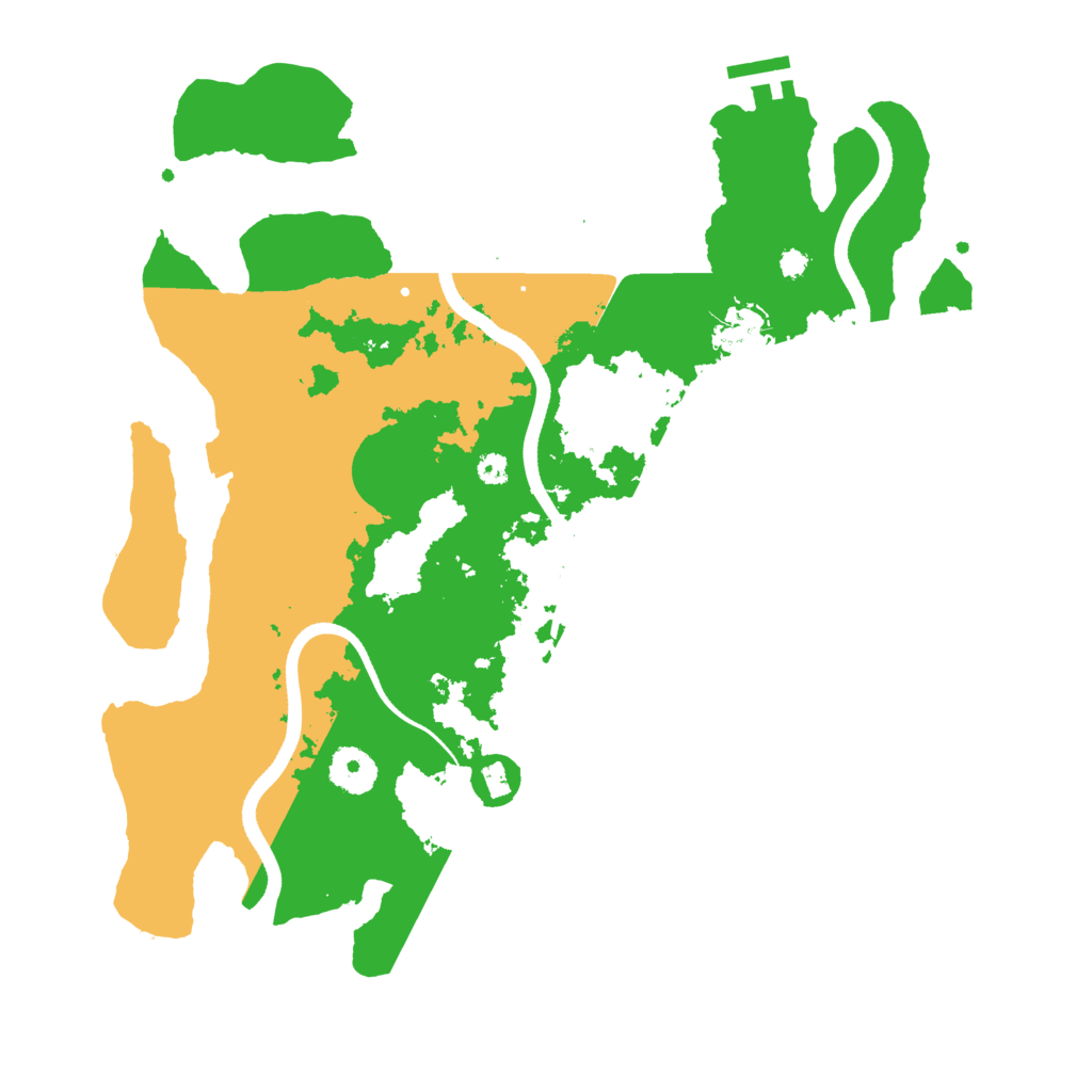 Biome Rust Map: Procedural Map, Size: 3507, Seed: 20000