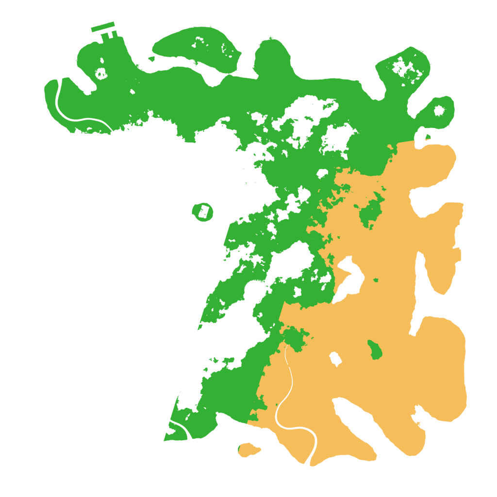 Biome Rust Map: Procedural Map, Size: 4250, Seed: 1435390405