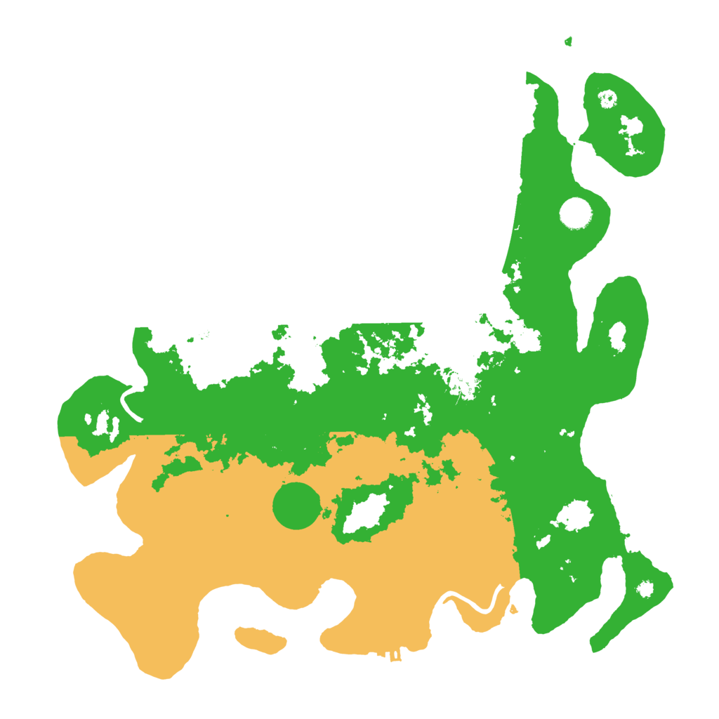 Biome Rust Map: Procedural Map, Size: 4000, Seed: 585711115