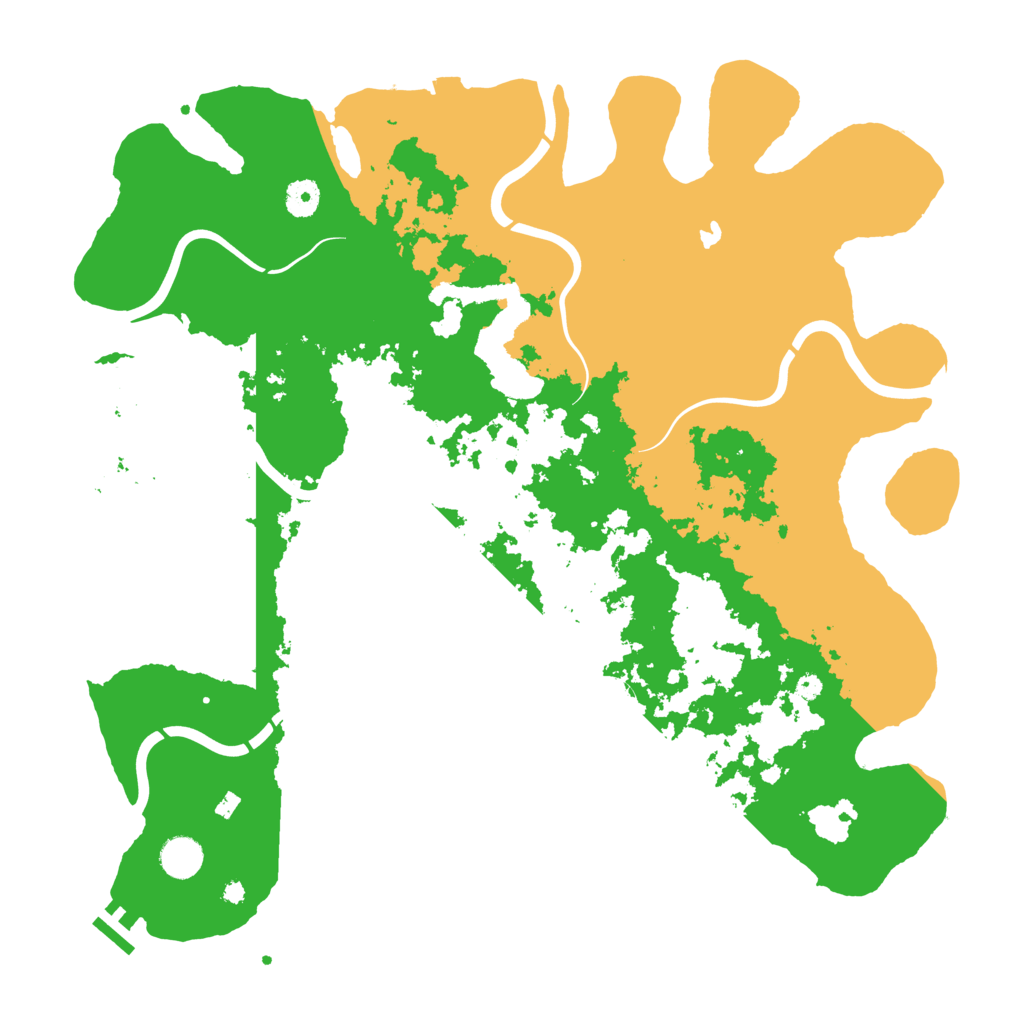 Biome Rust Map: Procedural Map, Size: 4250, Seed: 1397598471
