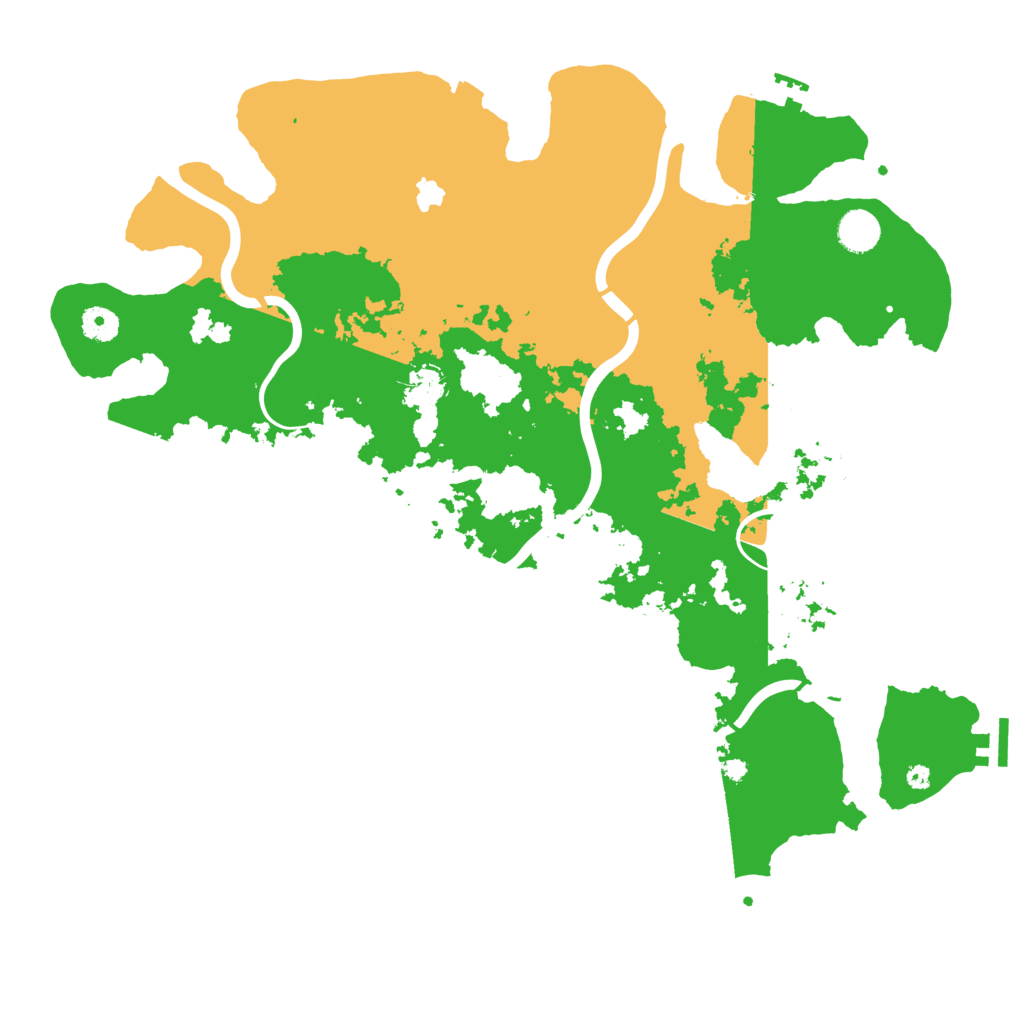Biome Rust Map: Procedural Map, Size: 4252, Seed: 1039893130